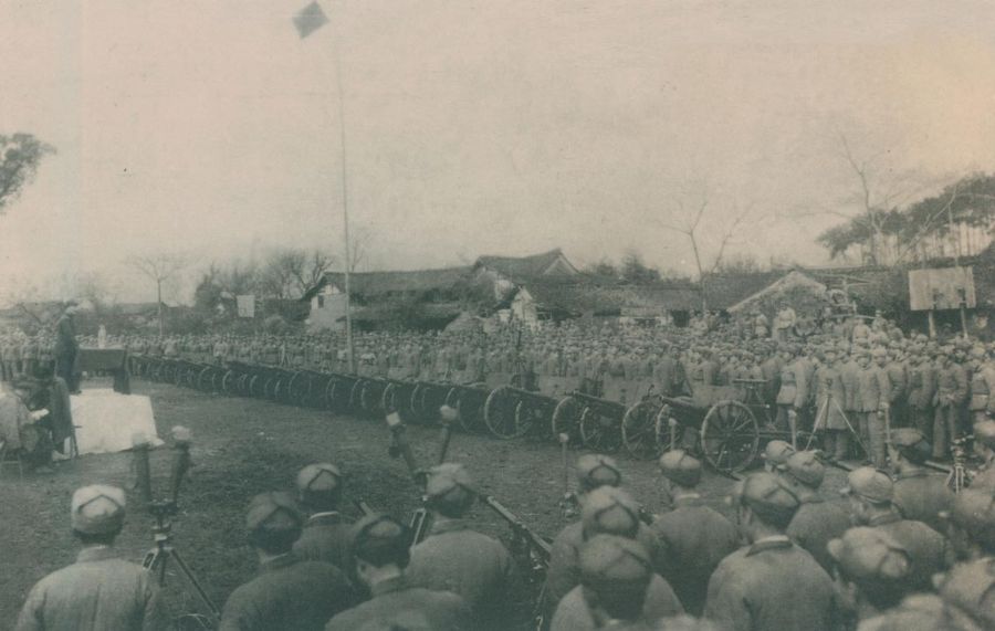 1949��1��15�գ��й�����܊ί�Q����Ұ��(zh��n)܊�Ğ鰴���Д�(sh��)���С��D��������܊ĳ�����x�������