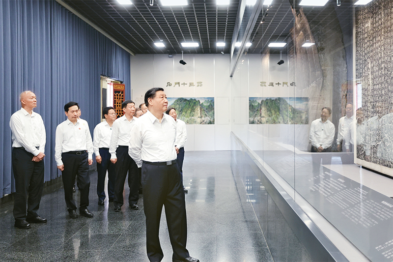 2023��7��29�գ��й����뿂��ӛ��������ϯ������܊ί��ϯ��(x��)��ƽ���Ĵ�����Y(ji��)������;�У��������ʡ�h���п��졣�@����(x��)��ƽ���^�h���в����^���P(gu��n)�vʷ����չꐡ� ���A��ӛ�� ���i/�z